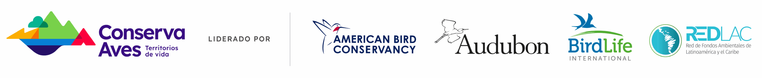 Conserva Aves Logo with partners
